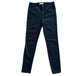Madewell 9" High Riser Skinny Skinny Dark Wash Jean Style‎ Pants Size 27